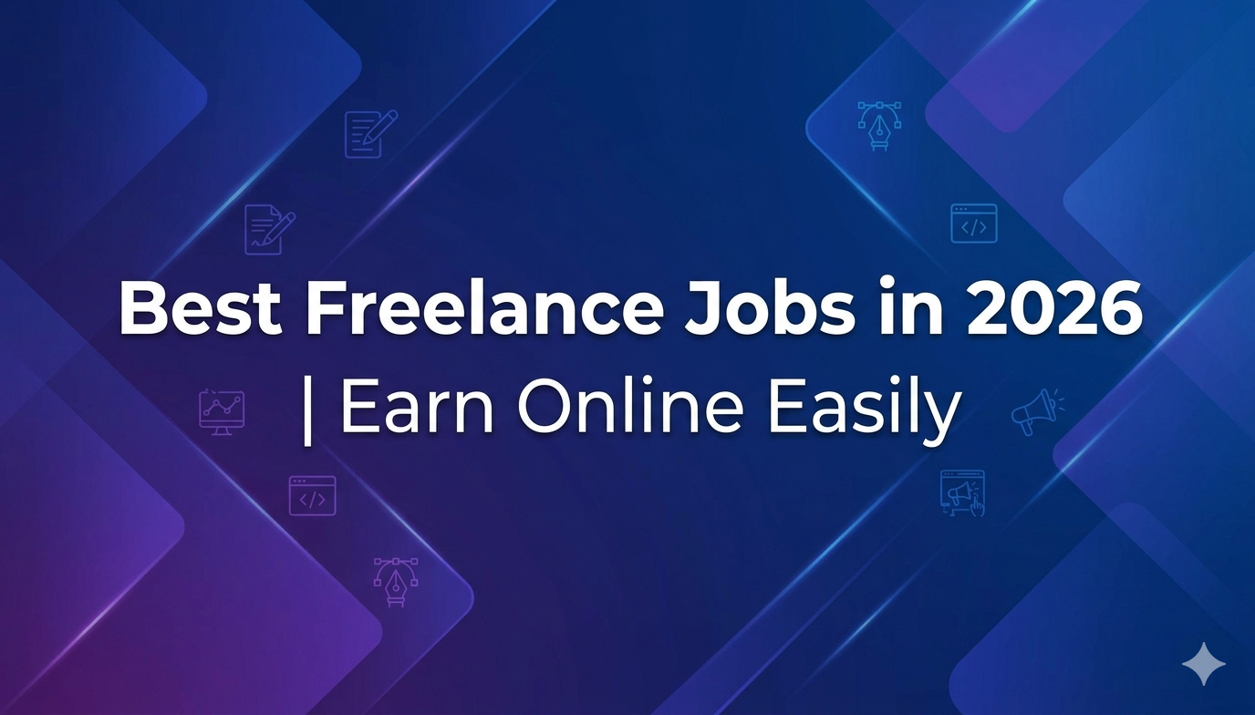 Best Freelance Jobs in 2026 Earn Online Easily