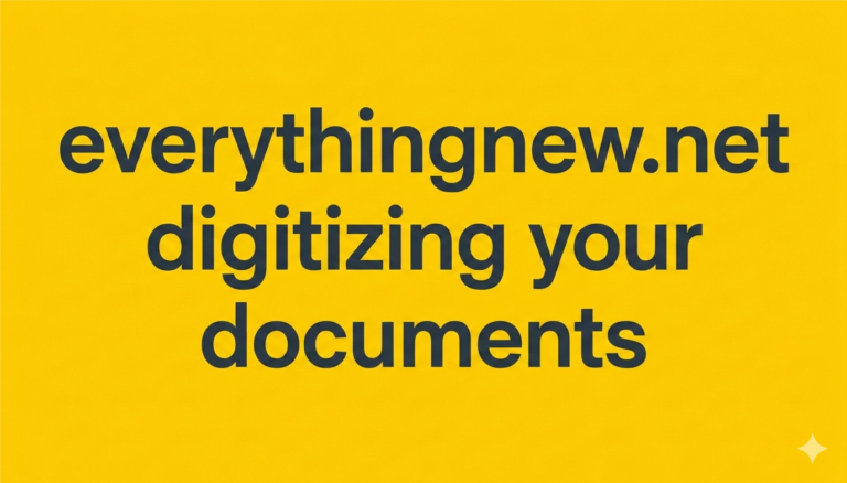 everythingnew.net digitizing your documents