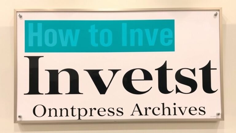 how to invest ontpress archives