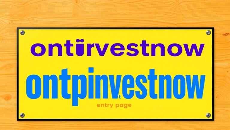 ontpinvestnow ontpress entry page