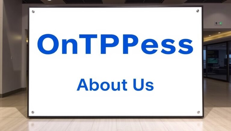 ontpress about us