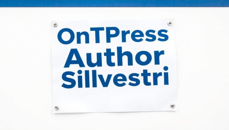ontpress author silvestri