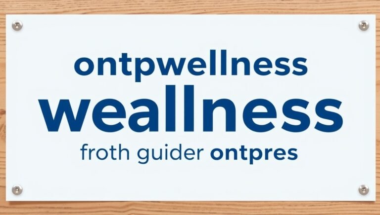 ontpwellness health guide from ontpress