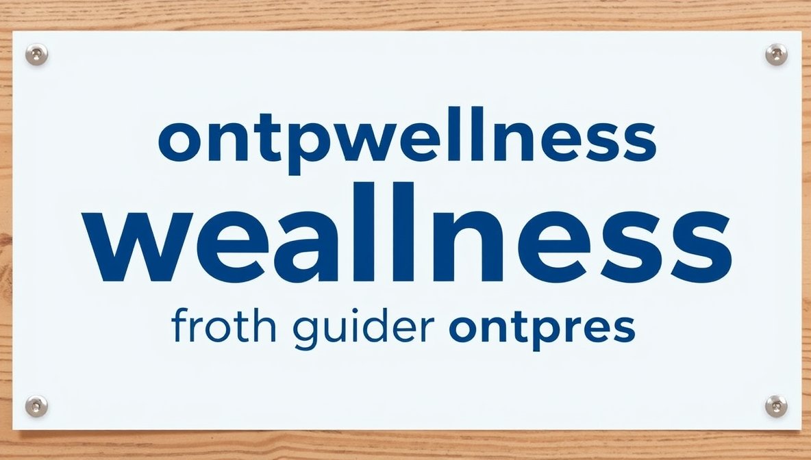 ontpwellness health guide from ontpress